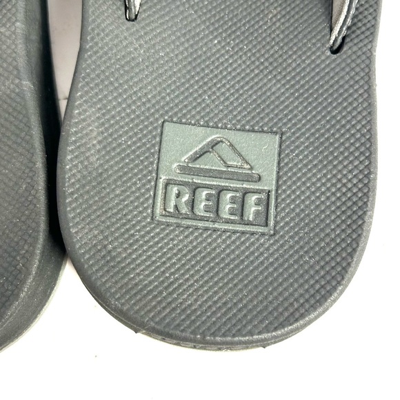 Reef Element TQT Flip Flops Sandal Black Bottle Opener Mens Size 14 Beach Casual - Picture 6 of 12